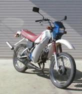 原付バイクの廃車の画像で流山