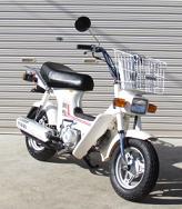 守谷での原付バイクの廃車の画像